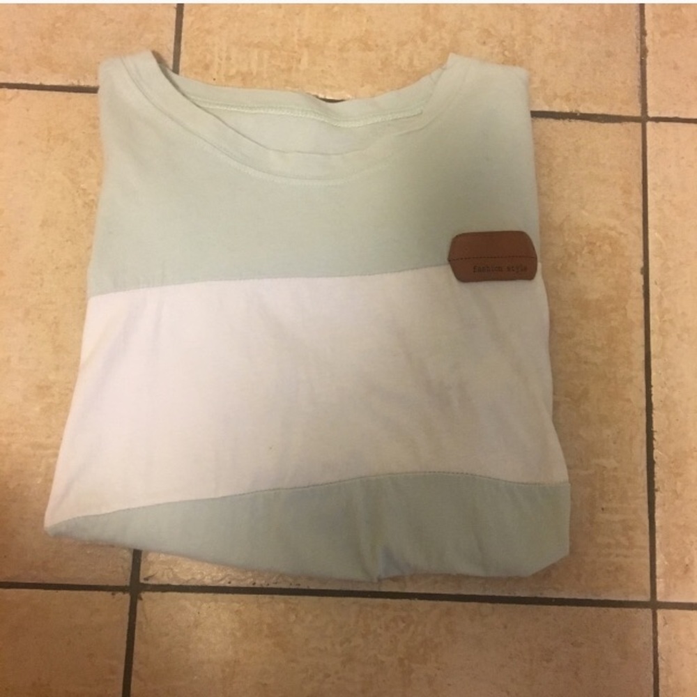 Korean striped t shirt